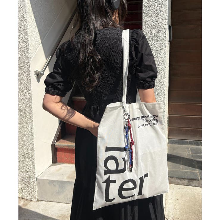 【United Athle】flat tote bag "later" | SETUP7【WOMEN】 | 詳細画像7 