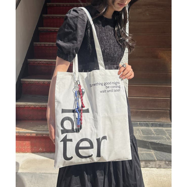 【United Athle】flat tote bag "later" | SETUP7【WOMEN】 | 詳細画像8 