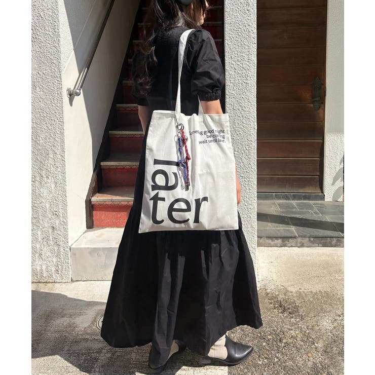 【United Athle】flat tote bag "later" | SETUP7【WOMEN】 | 詳細画像9 
