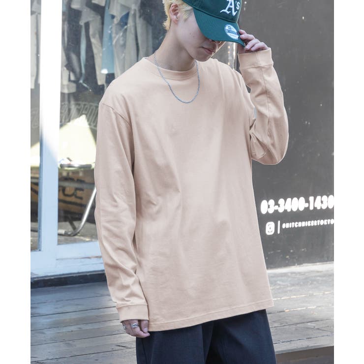 ベージュ | 5 6オンス リブロングスリーブTシャツ | SETUP7【WOMEN】