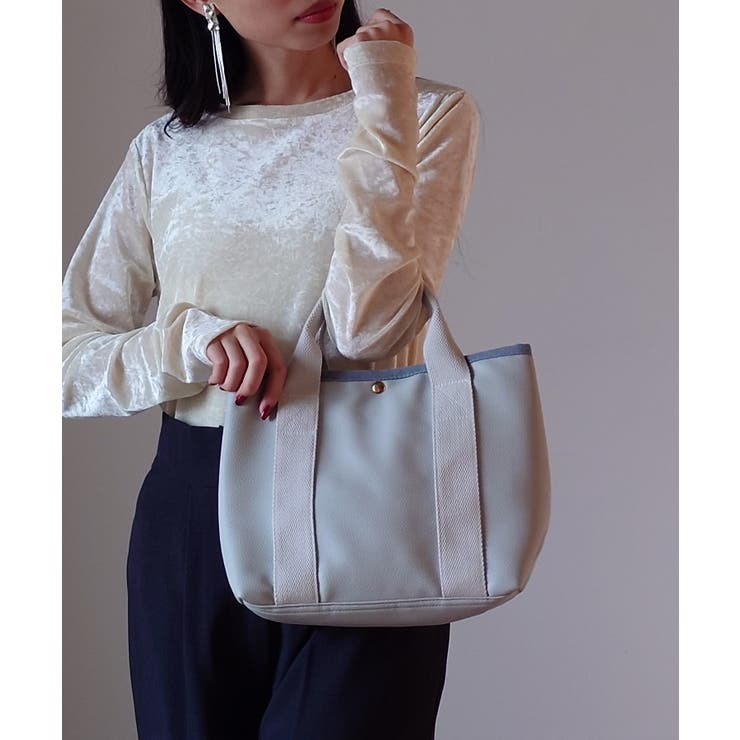 【SETUP7】PUレザーマルチ収納トートバッグ SNBD | SETUP7【WOMEN】 | 詳細画像16 