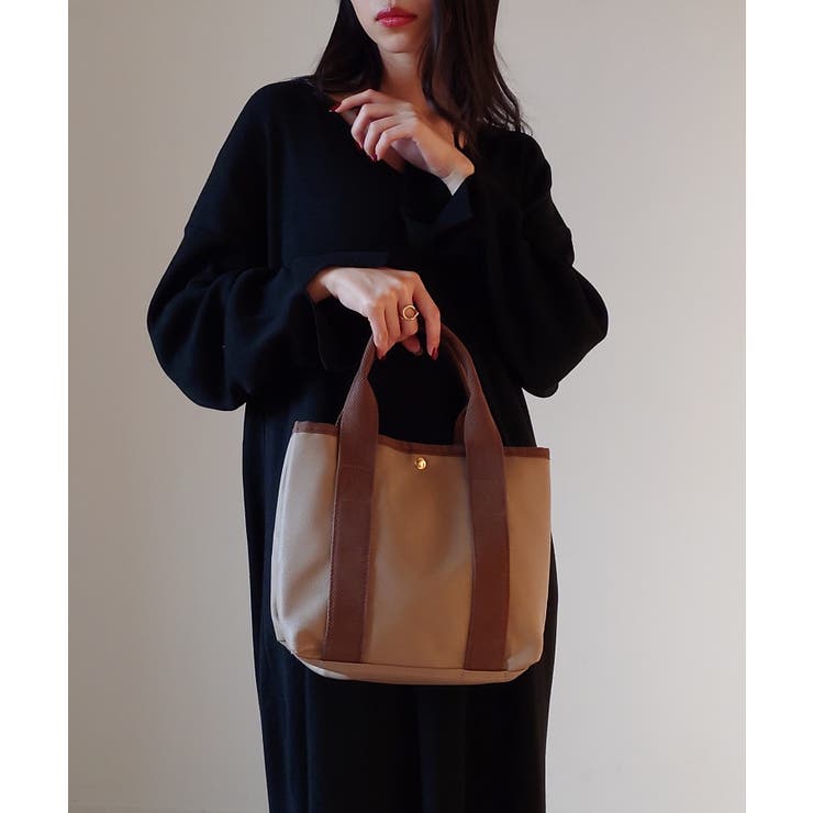 【SETUP7】PUレザーマルチ収納トートバッグ SNBD | SETUP7【WOMEN】 | 詳細画像14 