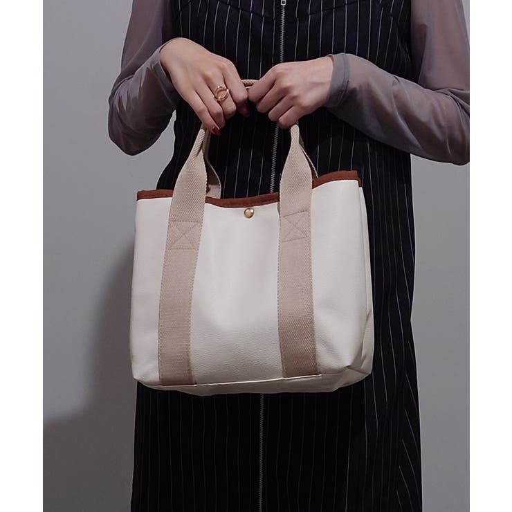 【SETUP7】PUレザーマルチ収納トートバッグ SNBD | SETUP7【WOMEN】 | 詳細画像7 