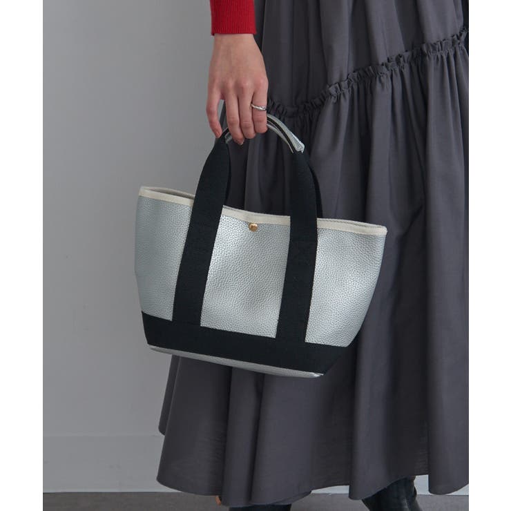 掲載アイテムポーチ付きシボレザーライクミニトートバッグ SNBD[品番