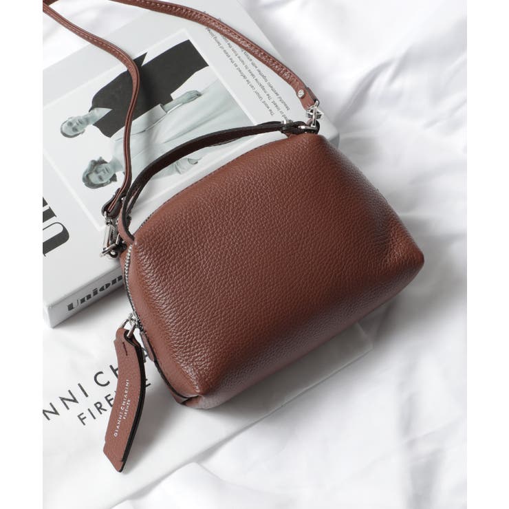GIANNI CHIARINI】ALIFA S 2WAY レザーバッグ[品番：TTMW0000265  