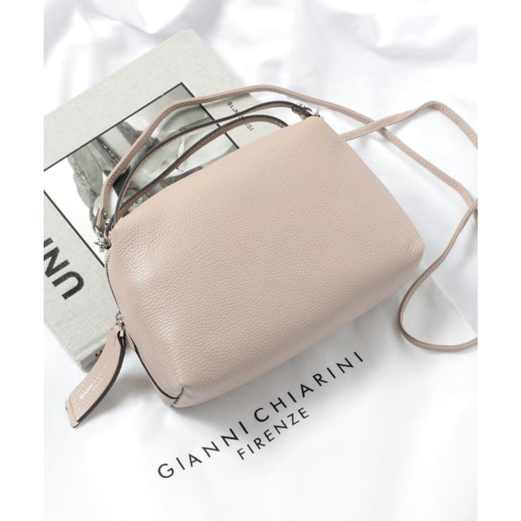 GIANNI CHIARINI】ALIFA M 2WAY レザーバッグ[品番：TTMW0000264