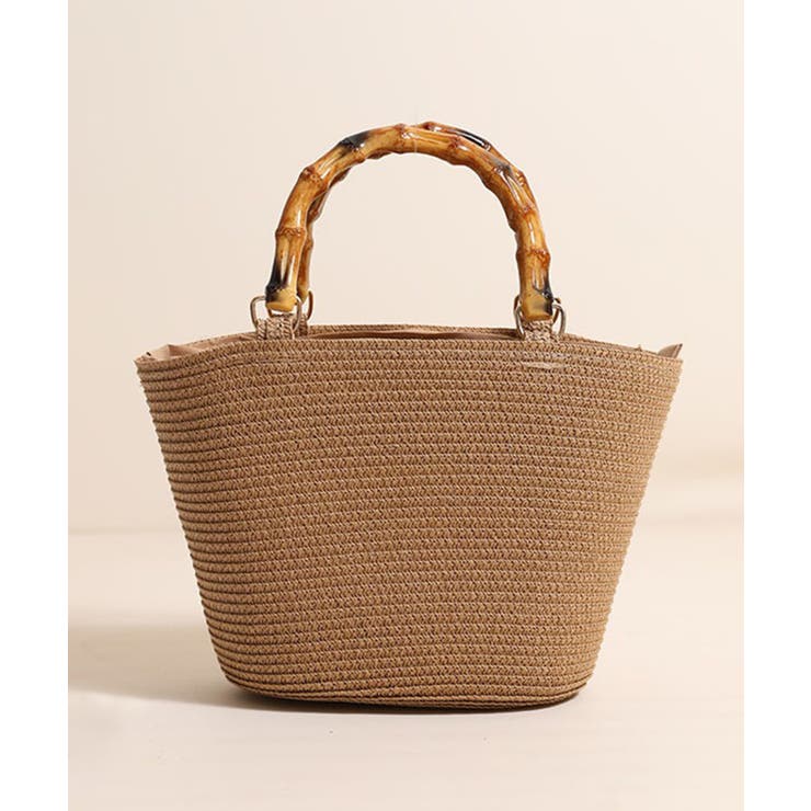 その他3 | 【SETUP7】バンブーハンドル 編みバッグ KNF | SETUP7【WOMEN】