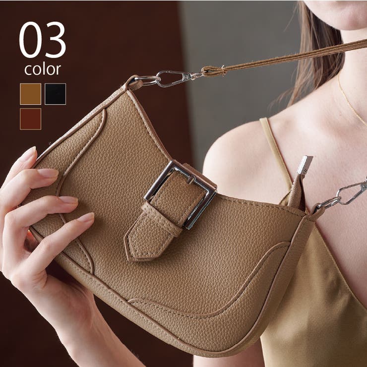 【MAISON BREEZE】ベルトモチーフワンハンドルバッグ KNF127 | SETUP7【WOMEN】 | 詳細画像1 
