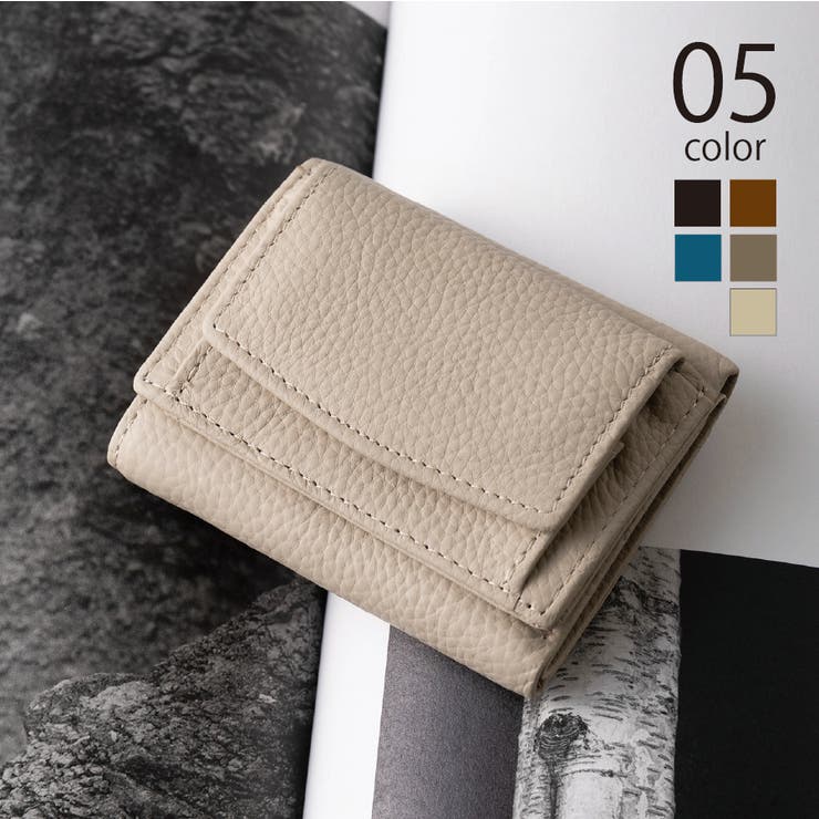 【SETUP7】リアルレザー三つ折り財布 KNF128 | SETUP7【WOMEN】 | 詳細画像1 