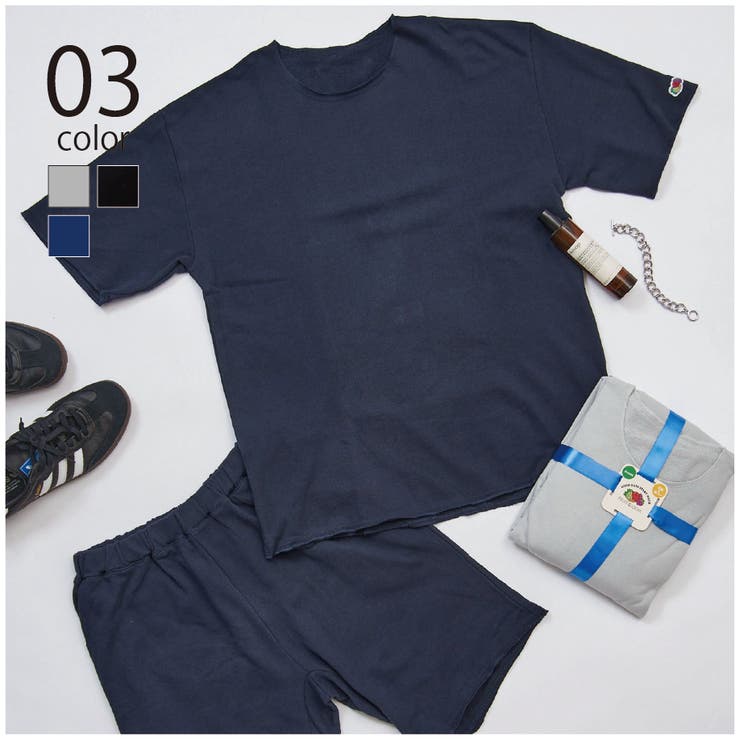 【FRUIT OF THE LOOM】裏毛S/Sセットアップ 70018700 | SETUP7【MEN】 | 詳細画像1 