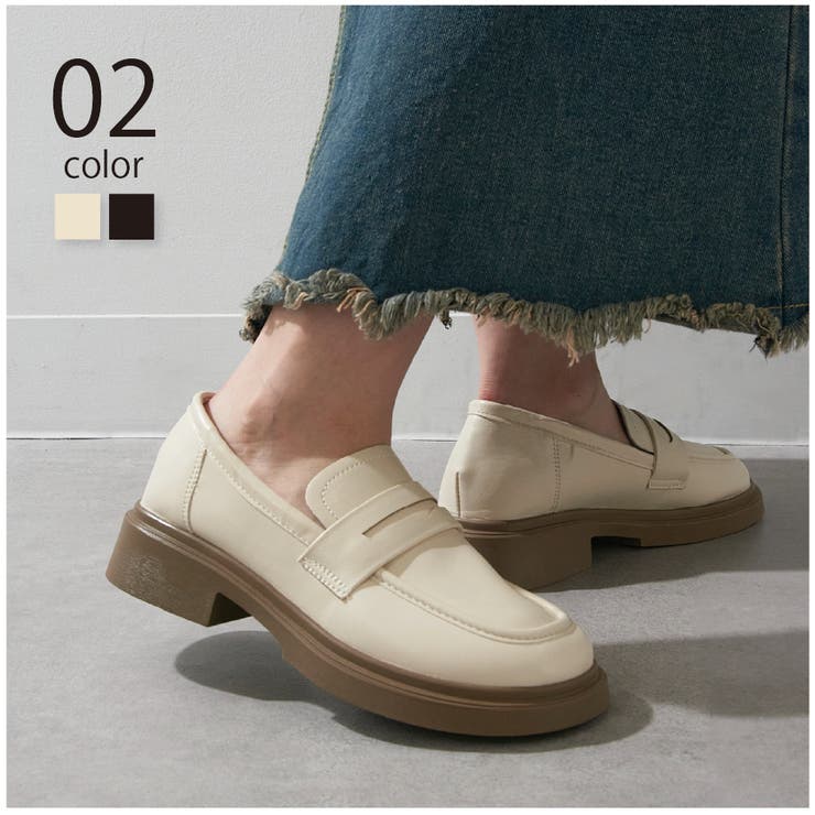 【SETUP7】ボリュームソール コインローファー KNF-TP | SETUP7【WOMEN】 | 詳細画像1 