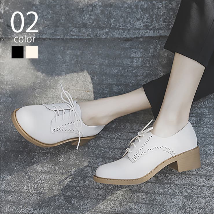 【SETUP7】チャンキーヒールレースアップシューズKNF | SETUP7【WOMEN】 | 詳細画像1 