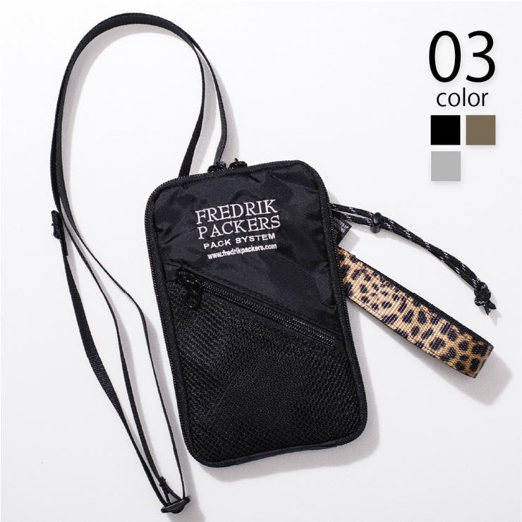 【FREDRIK PACKERS】LEOPARD HANDLE | SETUP7【WOMEN】 | 詳細画像1 