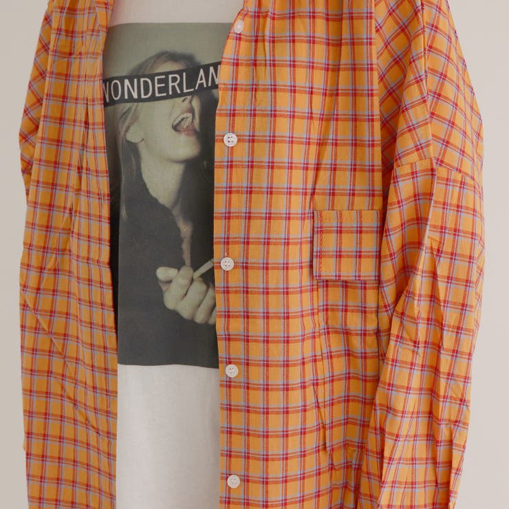 オーバーサイズチェックシャツ 長袖シャツ お揃い 品番 Atyw Sevens セブンズ のレディースファッション通販 Shoplist ショップリスト