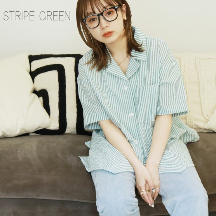 2040 T Cサッカー開襟半袖シャツ レディースファッション 品番 Atyw Sevens セブンズ のレディース ファッション通販 Shoplist ショップリスト