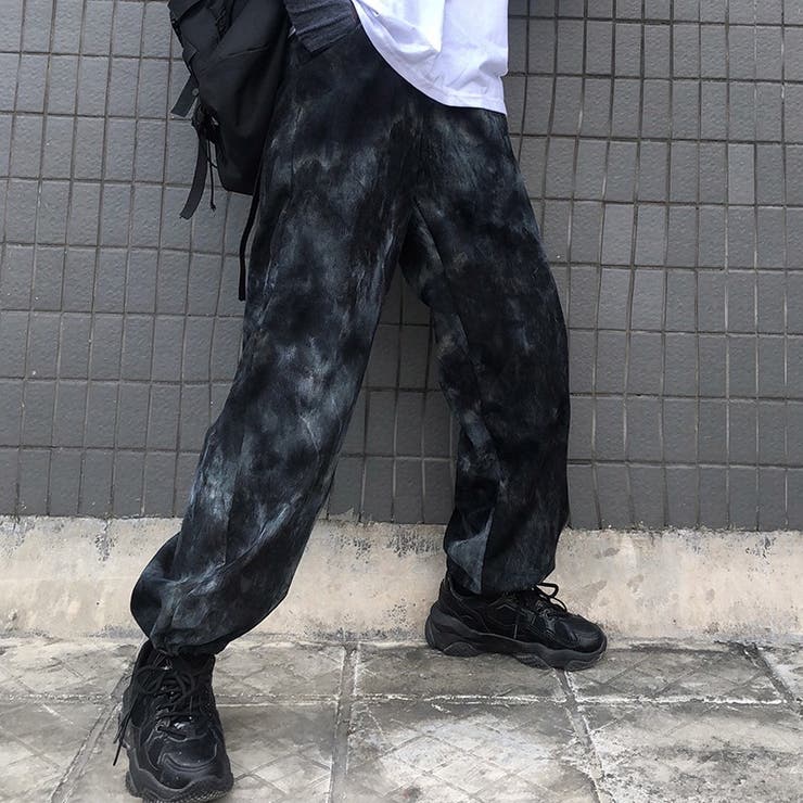 タイダイ柄ルーズイージーパンツ[品番：ATYW0001868]｜sevens