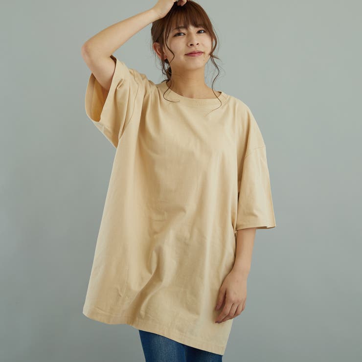 SEA◆オーバーサイズシャツ/FREE/コットン/NVY/無地/110722407 オーバーサイズコットンシャツ | ファッション通販サイト NUGU