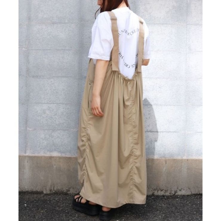 ミリタリーワンピース 大人カジュアル シンプル オーバーオール | sevens | 詳細画像14 