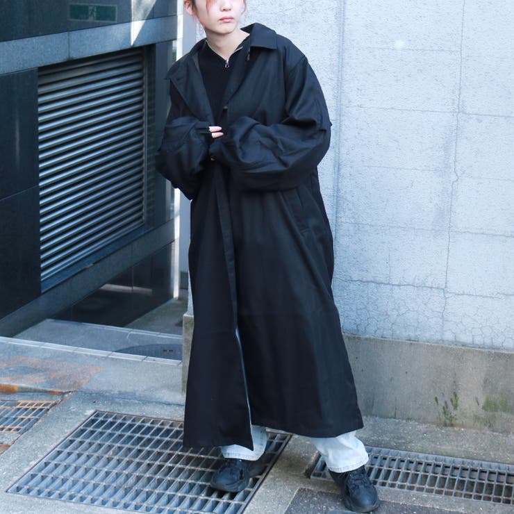 ステンカラーコート レディース ロングコート 韓国 カジュアル  大人[品番：ATYW0001997]｜sevens（セブンズ）のレディースファッション通販｜SHOPLIST（ショップリスト）
