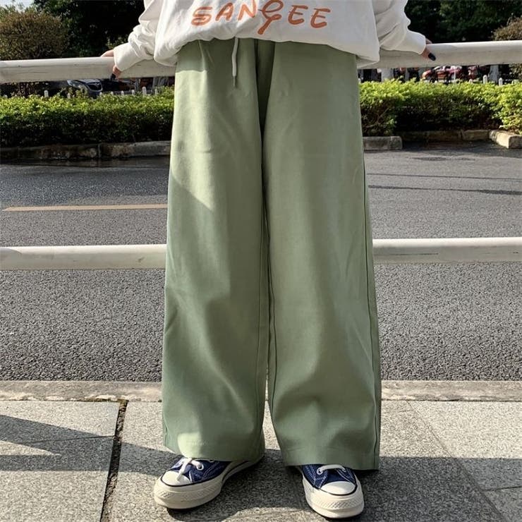 youngersong パンツ【L】ワイドパンツ ストリート メンズライク