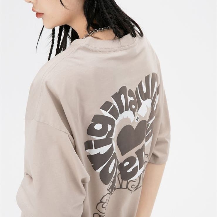 ARAKI Tシャツ ハート型プリント その他ブランド(ソノタブランド) / ARAKI/araki SINREI LOVE T/T