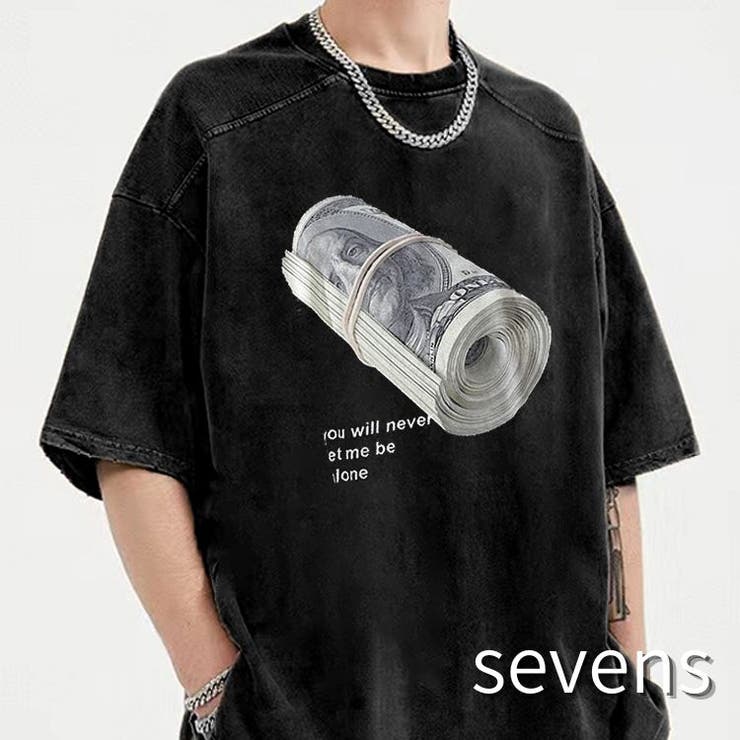 紙幣Tシャツ[品番：ATYW0002176]｜sevens（セブンズ）｜レディース