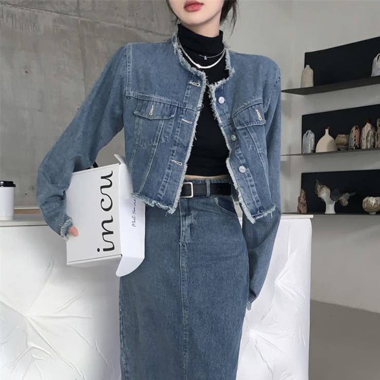 citybreeze★韓国★DENIM BLOUSON JACKET デニムジャケット 3.jpg