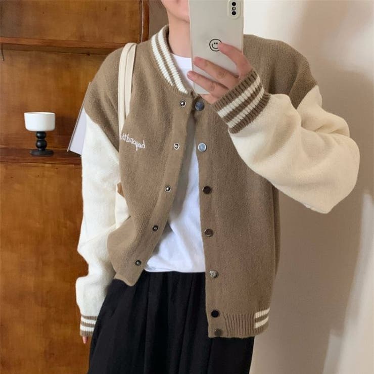 フィルメランジェ カーディガン スタジャン フィルメランジェ カーディガン スタジャン