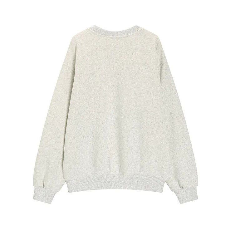 キャットプリントスウェット トレーナー 韓国 ストリート アニマル レディース | sevens | 詳細画像16