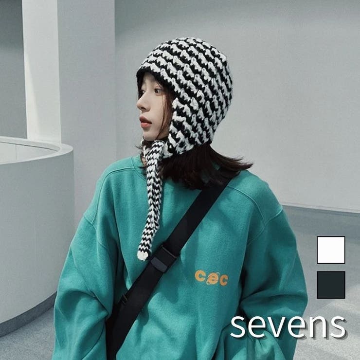 耳カバーニットキャップ ニット帽 帽子[品番：ATYW0002331