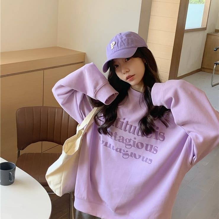 パステルトレーナー 韓国 ガーリー | sevens | 詳細画像21 