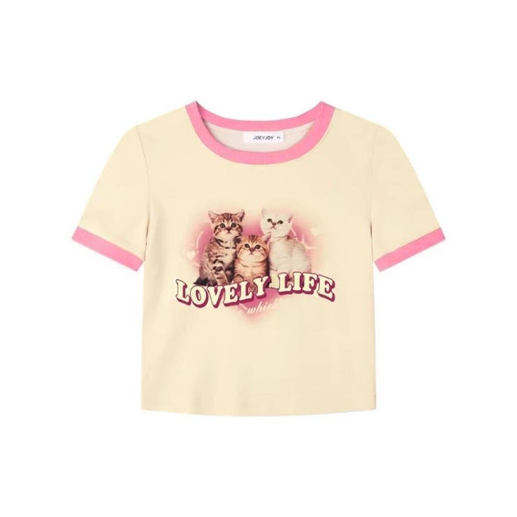 LUV IS TRUE★韓国★人気★BASIC HEART SET UP_PANTS 3色 ハート セール】SORRY BOYS I LOVE CATS ハート プリント 古着風 半袖 T