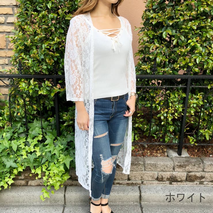 しっとりやわらかレースロングガウン ガウン カーディガン 品番 Shnw Sheena シーナ のレディースファッション通販 Shoplist ショップリスト