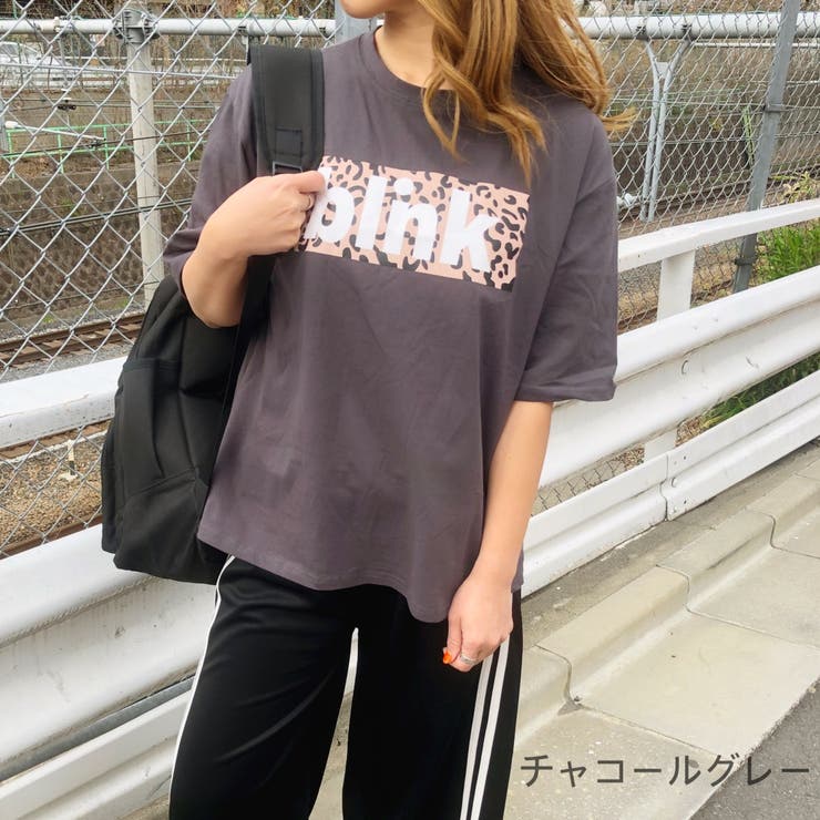 レオパードBOXロゴプリントTシャツ 春 夏[品番：SHNW0001430]｜SHEENA （シーナ）のレディースファッション通販