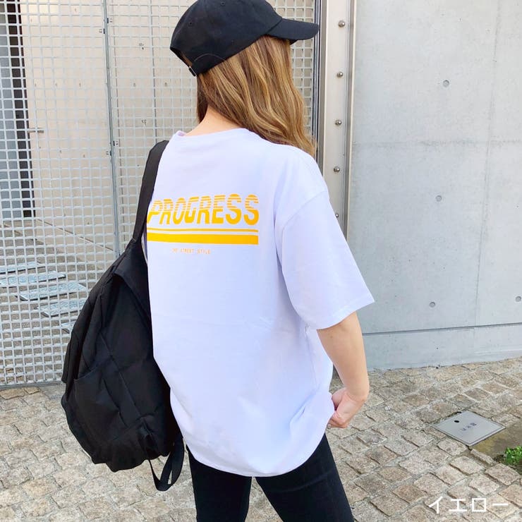Progressバックプリントtシャツ 春 夏 品番 Shnw Sheena シーナ のレディースファッション通販 Shoplist ショップリスト