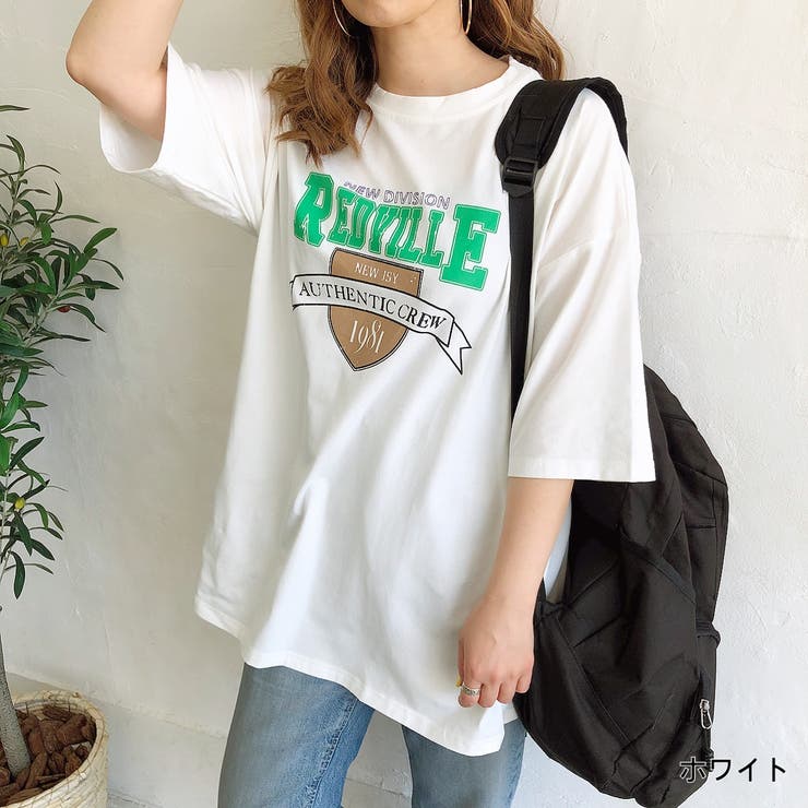 アメカジプリントルーズtシャツ 春 夏 品番 Shnw Sheena シーナ のレディース ファッション通販 Shoplist ショップリスト
