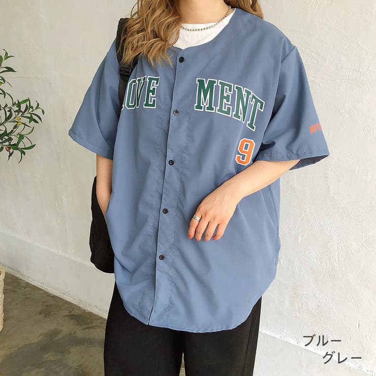 ゆったりプリントベースボールシャツ 春夏 韓国ファッション 品番 Shnw Sheena シーナ のレディースファッション 通販 Shoplist ショップリスト