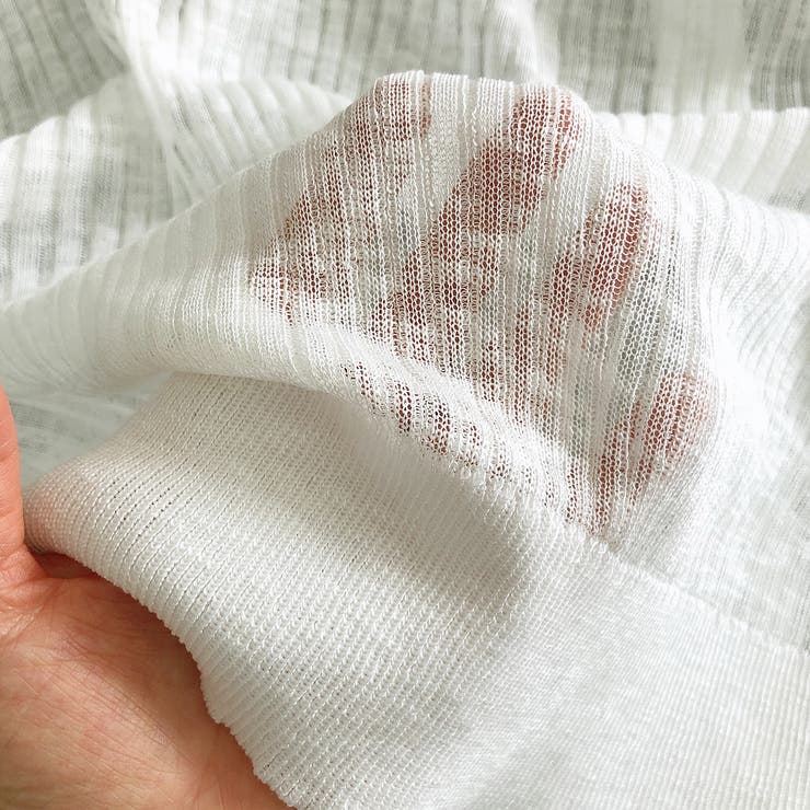 クロップド丈サマーニットシアーフーディー 春 夏 | SHEENA  | 詳細画像23 