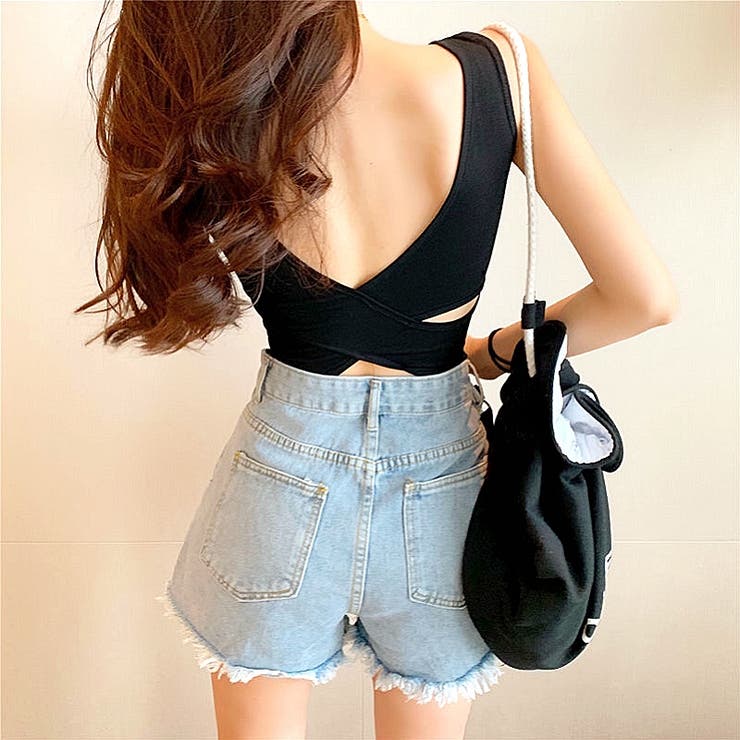 【新品】Victoria's Secret バックオープンタンクトップ Victoria's Secret(ヴィクトリアズシークレット) タンクトップ