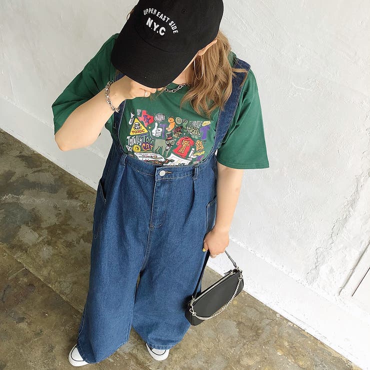 カラーイラストプリントTシャツ 夏 韓国 | SHEENA  | 詳細画像5 