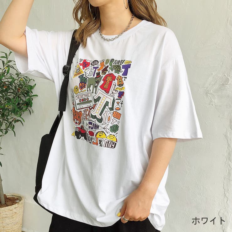 SSHEENA 売れ筋商品|||シーナ Tシャツ トップス レディース T-shirts Grey セール】メタル凹凸ロゴちびT（Tシャツ/カットソー）｜SHEENA