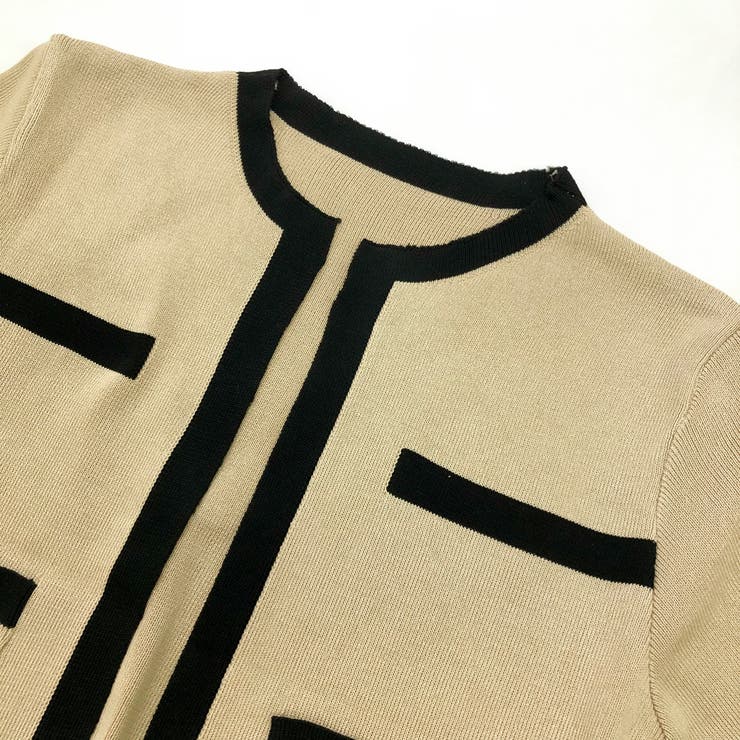 バイカラー半袖サマーニットアンサンブル 夏 韓国 | SHEENA  | 詳細画像23 