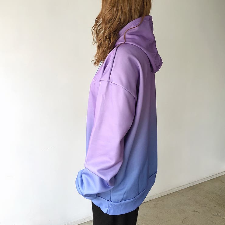 【新品未使用】KITH☆レインボーグラデーションパーカー☆S エンボスロゴグラデーションカラーパーカー 秋 冬[品番