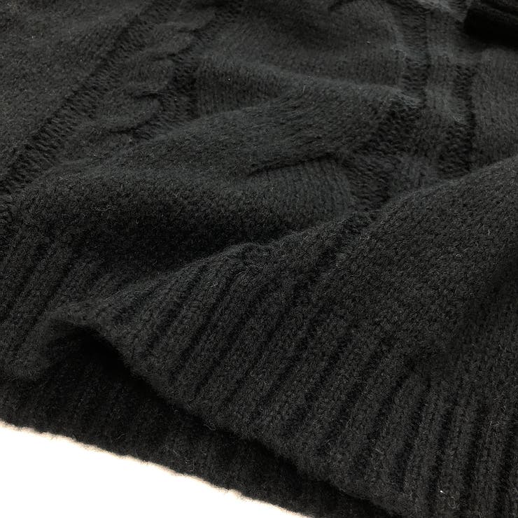 クロップド丈タートルネックニットトップス 秋 冬[品番