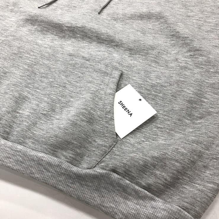 裏起毛ボリュームスリーブハーフジップトップス 秋 冬 | SHEENA  | 詳細画像25 