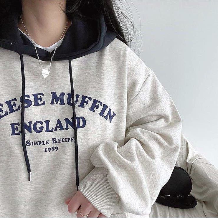 アーチロゴ配色パーカー 秋 冬 | SHEENA  | 詳細画像10 