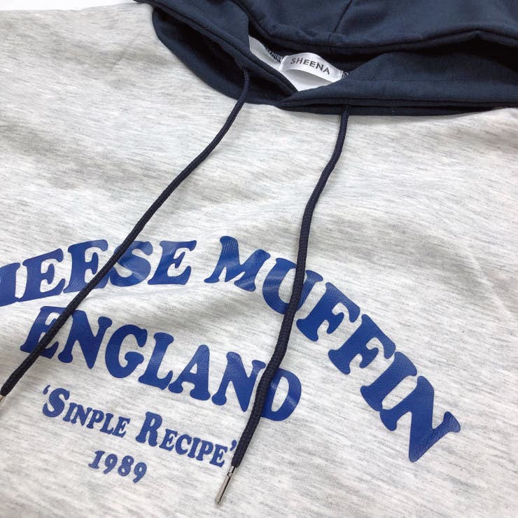 アーチロゴ配色パーカー 秋 冬 | SHEENA  | 詳細画像16 