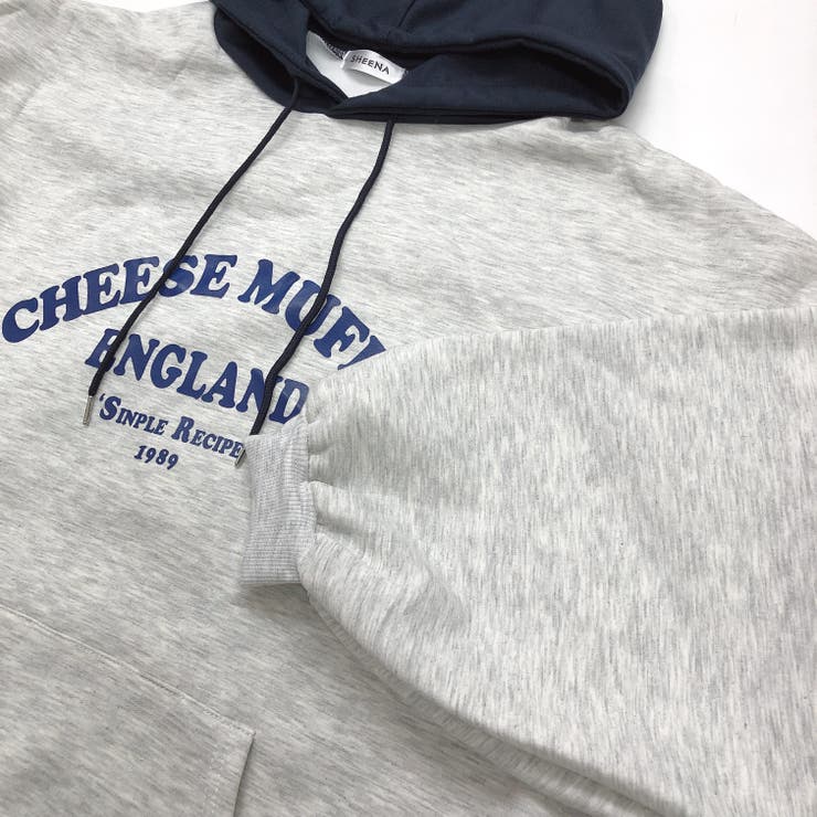 アーチロゴ配色パーカー 秋 冬 | SHEENA  | 詳細画像17 