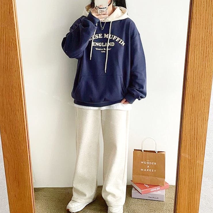 アーチロゴ配色パーカー 秋 冬 | SHEENA  | 詳細画像11 