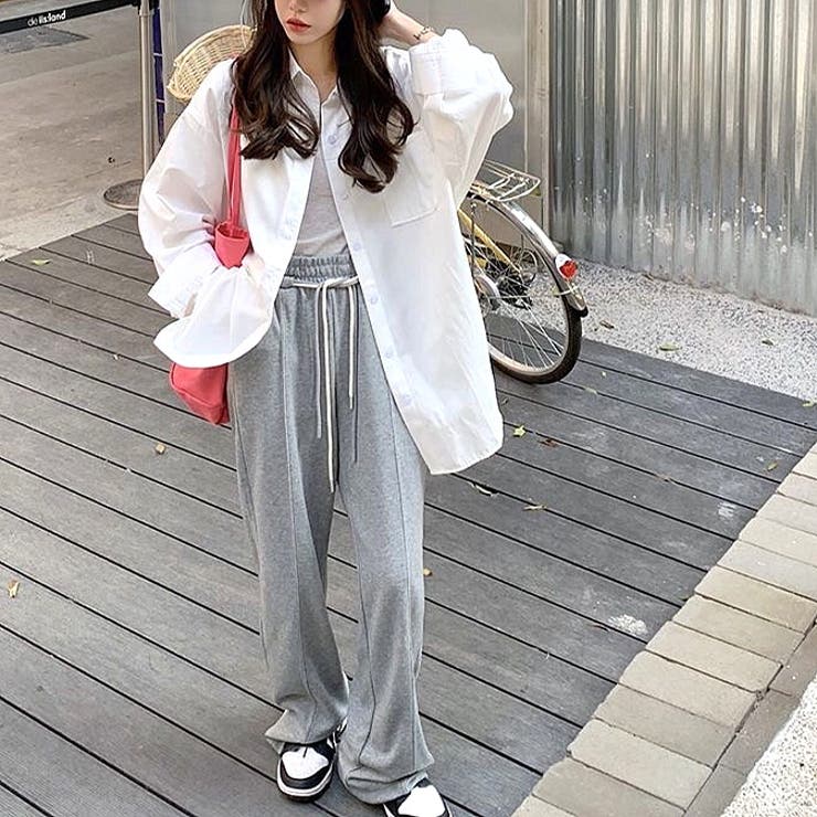 オーバーサイズベーシックシャツ 春 夏[品番:SHNW0008859 オーバーサイズベーシックシャツ 春 夏[品番:SHNW0008859